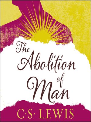 The Abolition of Man - Audiobook